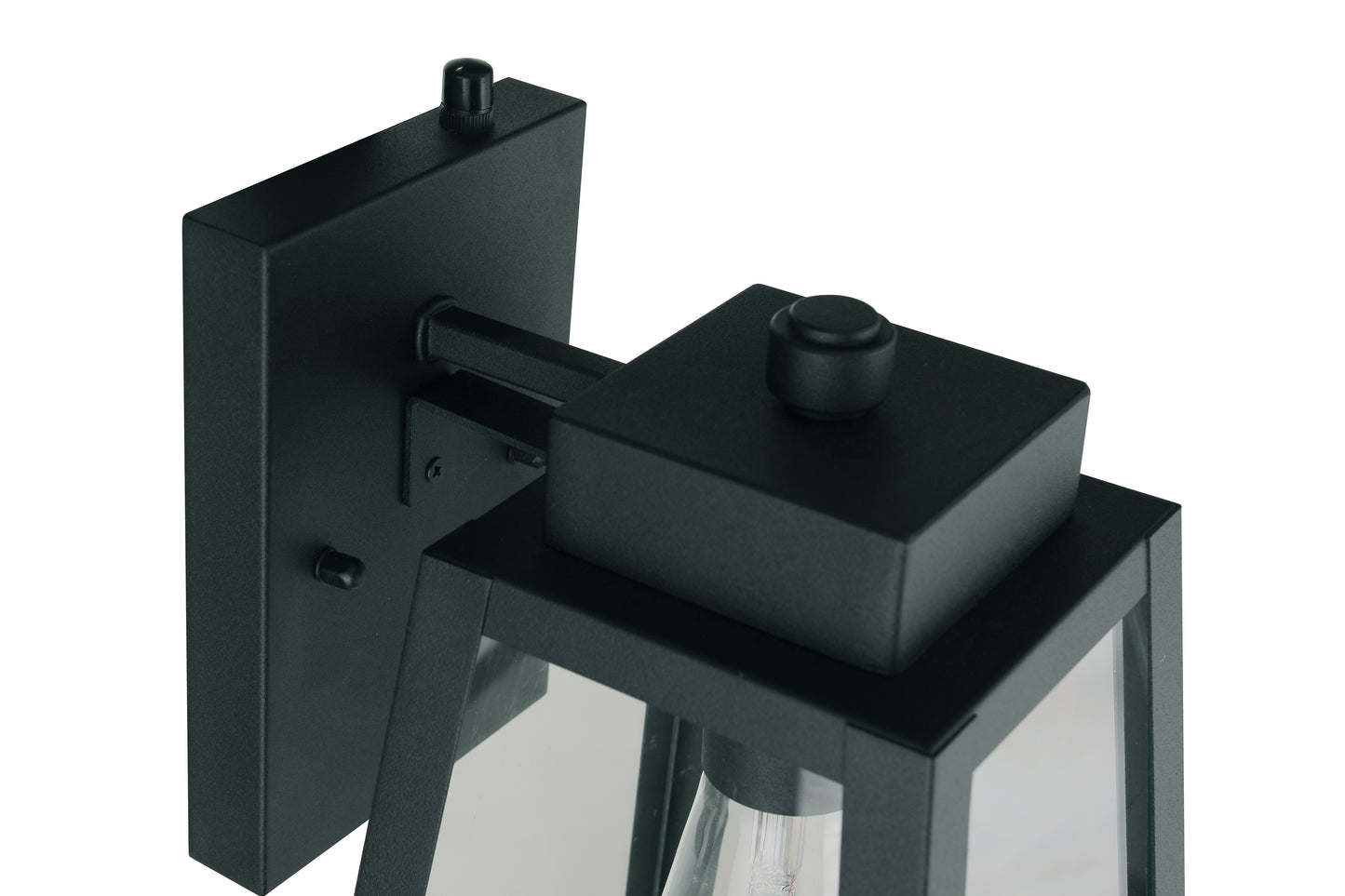 ZA6914-TB-PC - Sorano 1 Light 13.88" High Outdoor Wall Lantern - Textured Black