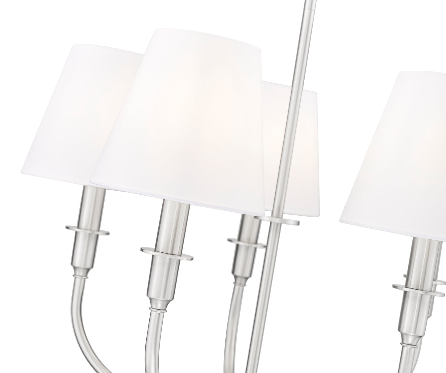 3049-18C-BN - Tova 5 Light 22" Chandelier - Brushed Nickel