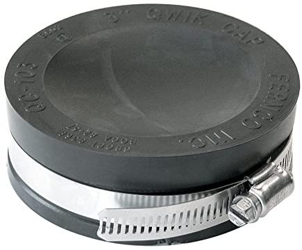 QC-103 - Reusable Qwik Caps for Pipe Ends, Testing & Clean-Outs - 3"