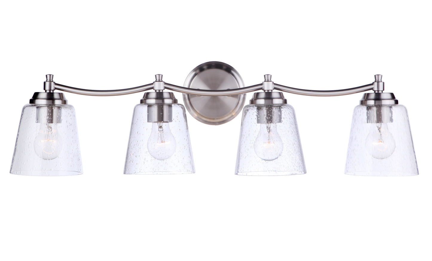 50204-BNK - Tyler 4 Light 31" Wide Vanity Light - Brushed Nickel