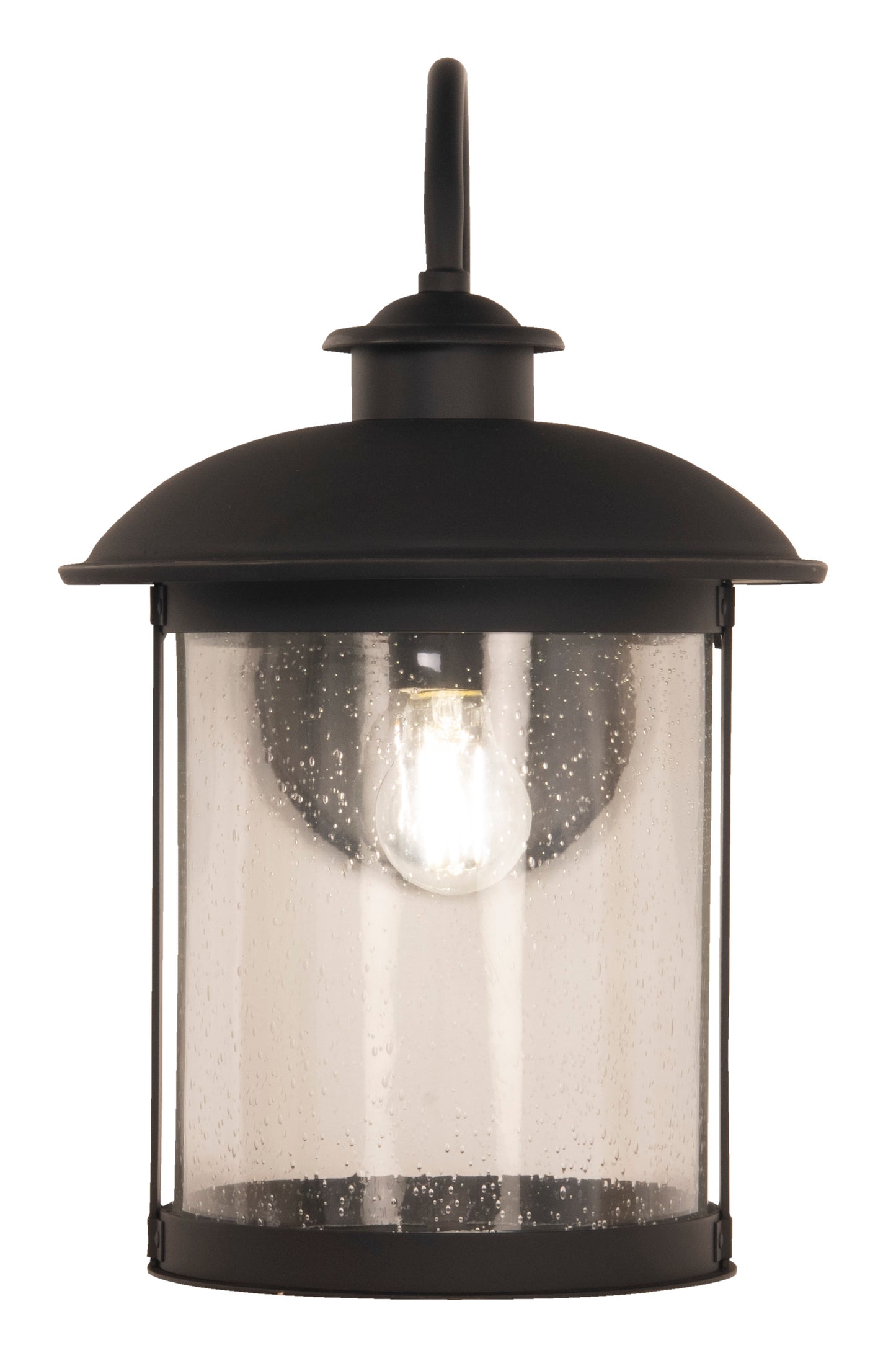 ZA3224-DBG - O'Fallon 1 Light 18" High Outdoor Wall Lantern - Dark Bronze Gilded