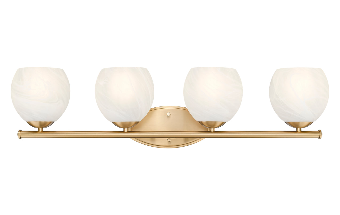 1963-4V-MGLD - Colette 4 Light 32" Vanity - Modern Gold