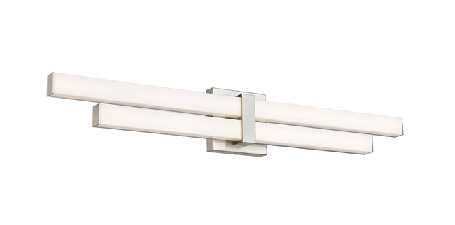 1008-32W-BN-LED - Zane 2 Light 32" Vanity - Brushed Nickel