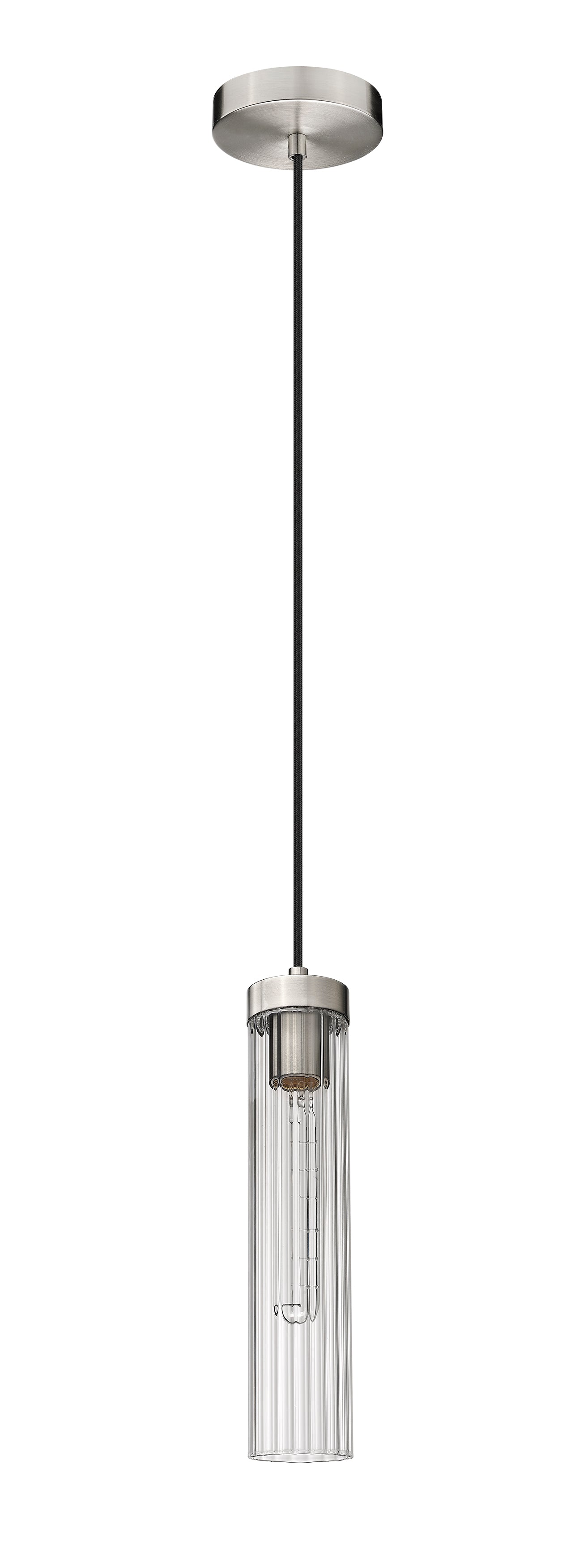 740P-BN - Beau 1 Light 5" Pendant - Brushed Nickel