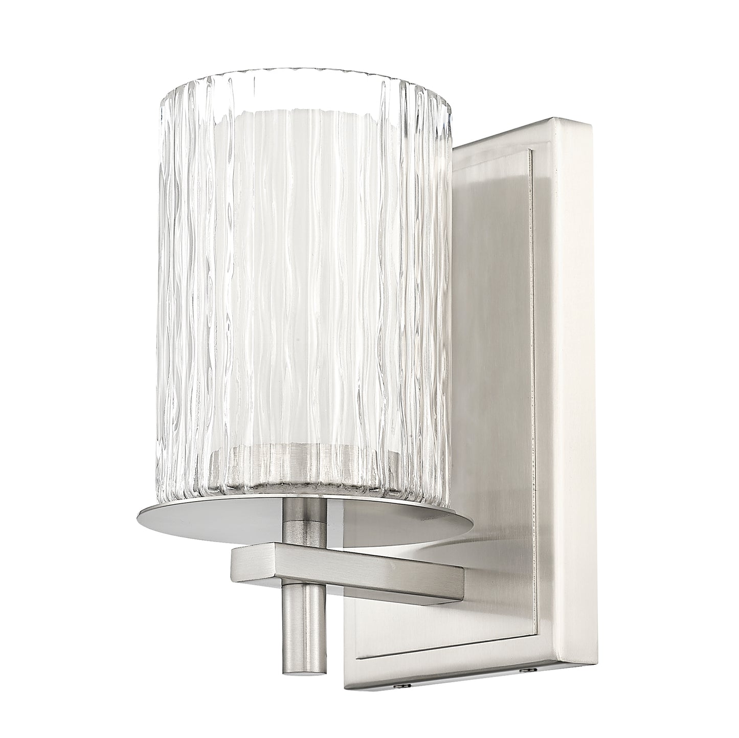 1949-1S-BN - Grayson 1 Light Wall 8" Sconce - Brushed Nickel
