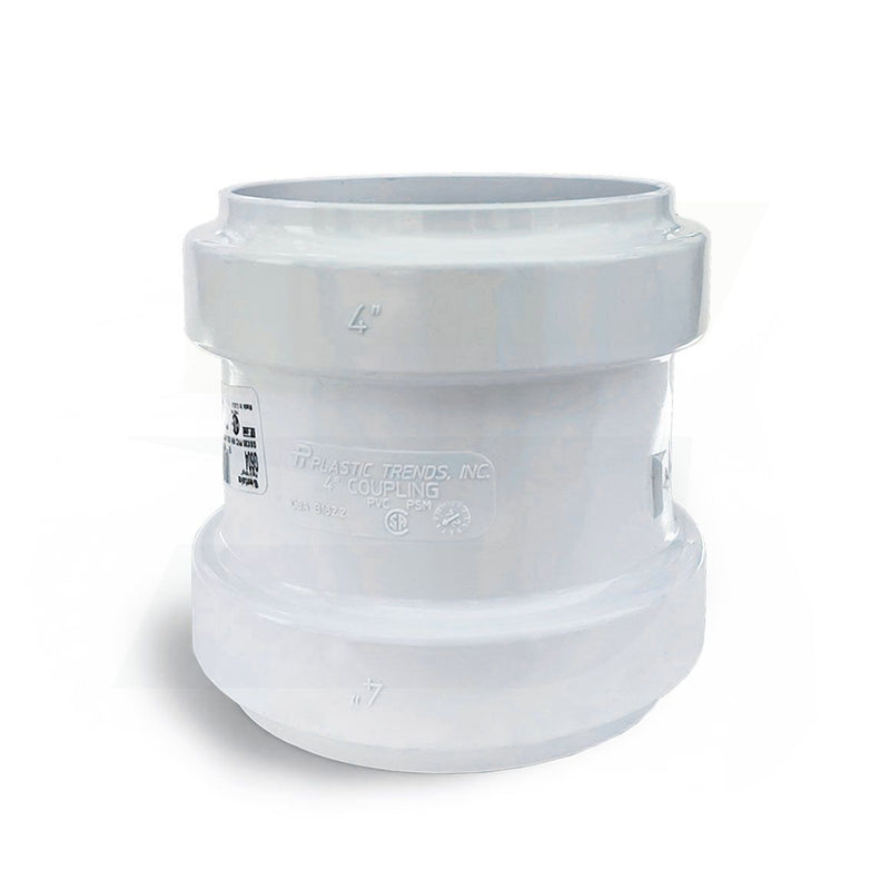 gasketed stop coupling sewer fitting 