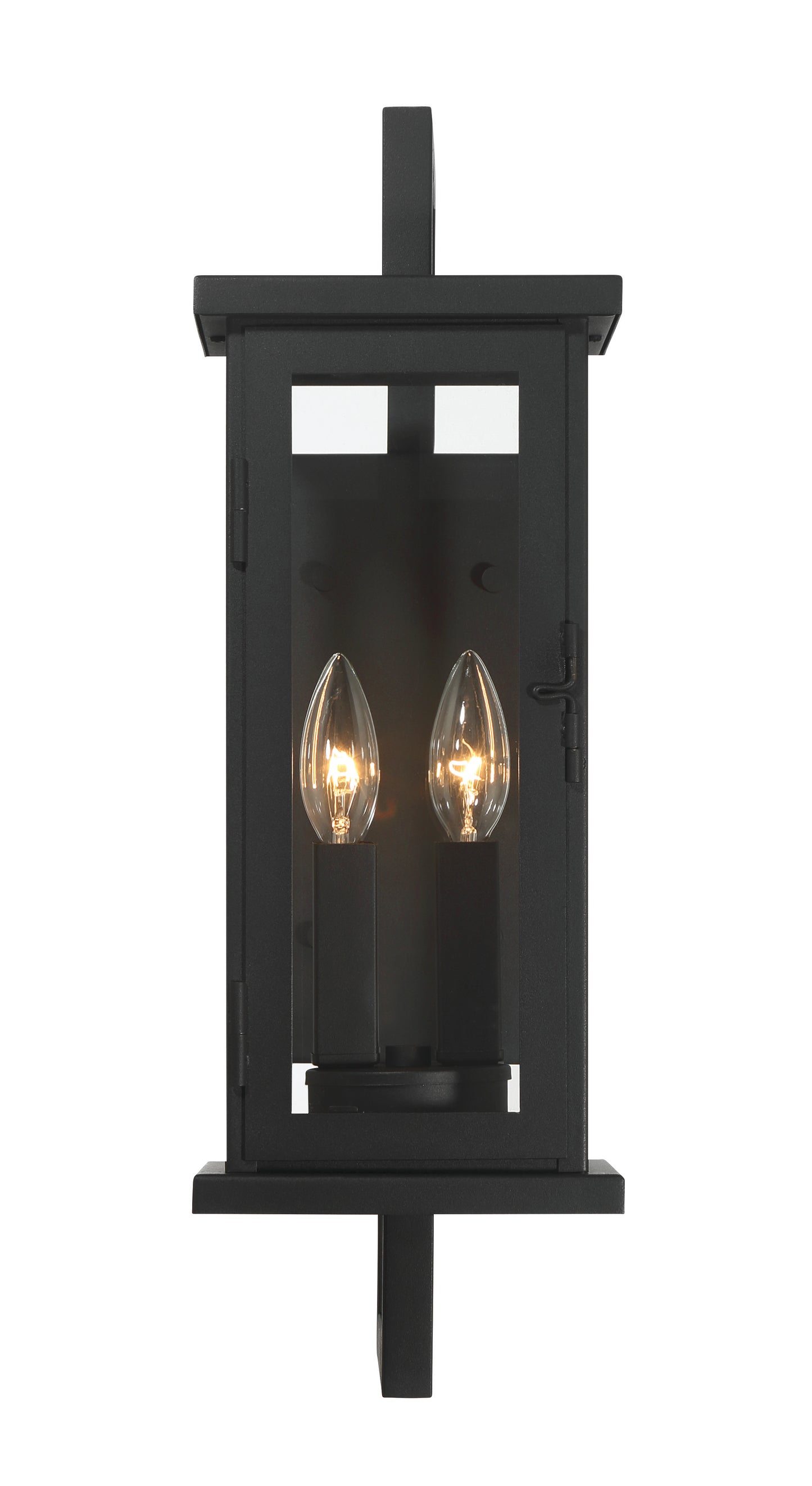ZA8000-TB - Jordan 2 Light 20" High Outdoor Wall Lantern - Textured Black
