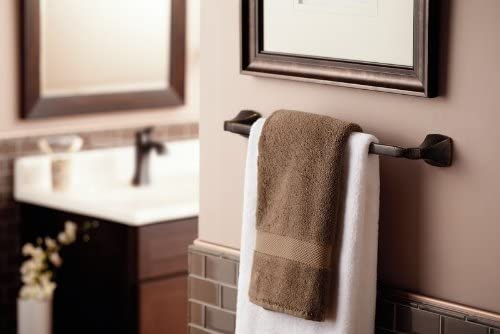 Moen YB5118ORB - Voss 18" Towel Bar in Bronze