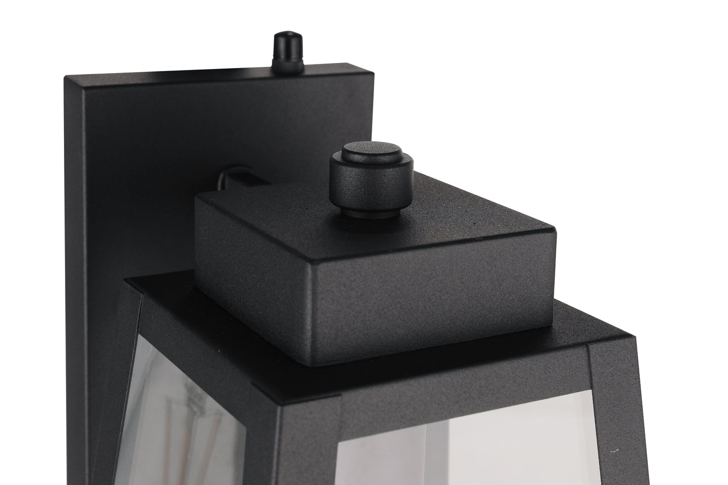ZA6914-TB-PC - Sorano 1 Light 13.88" High Outdoor Wall Lantern - Textured Black