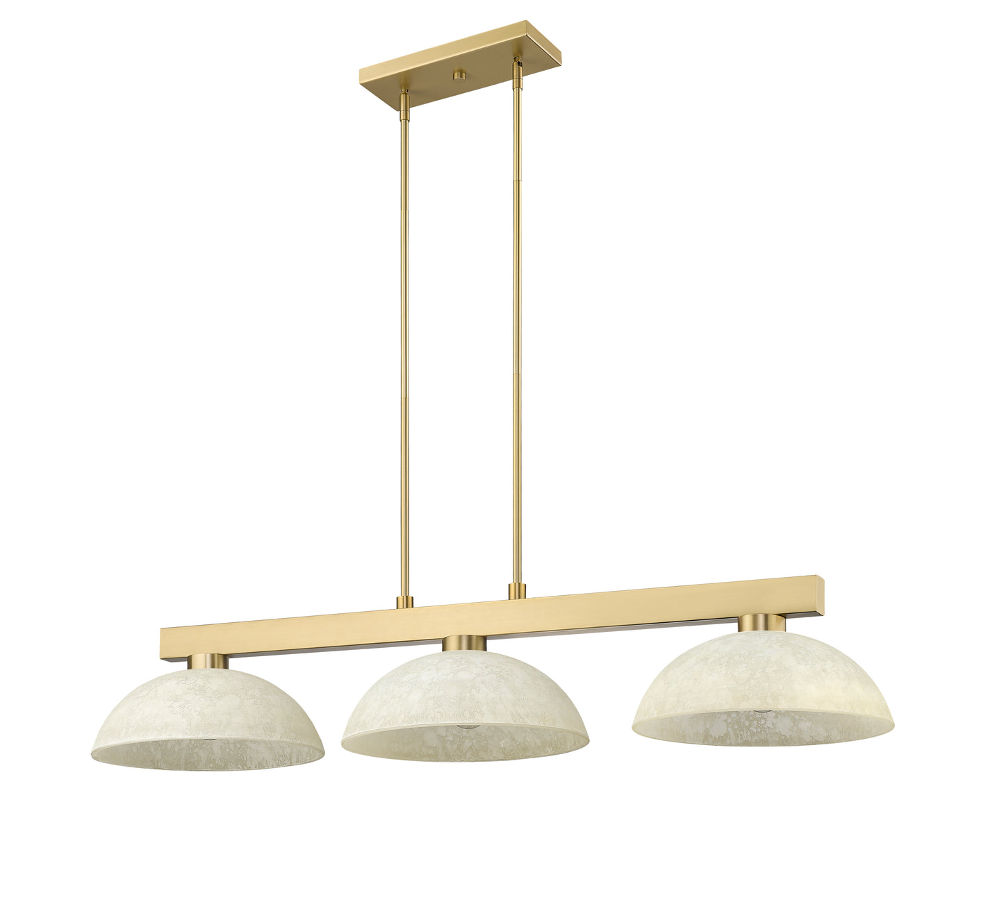 152MGLD-DGM14 - Cobalt 3 Light 49" Billiard - Modern Gold