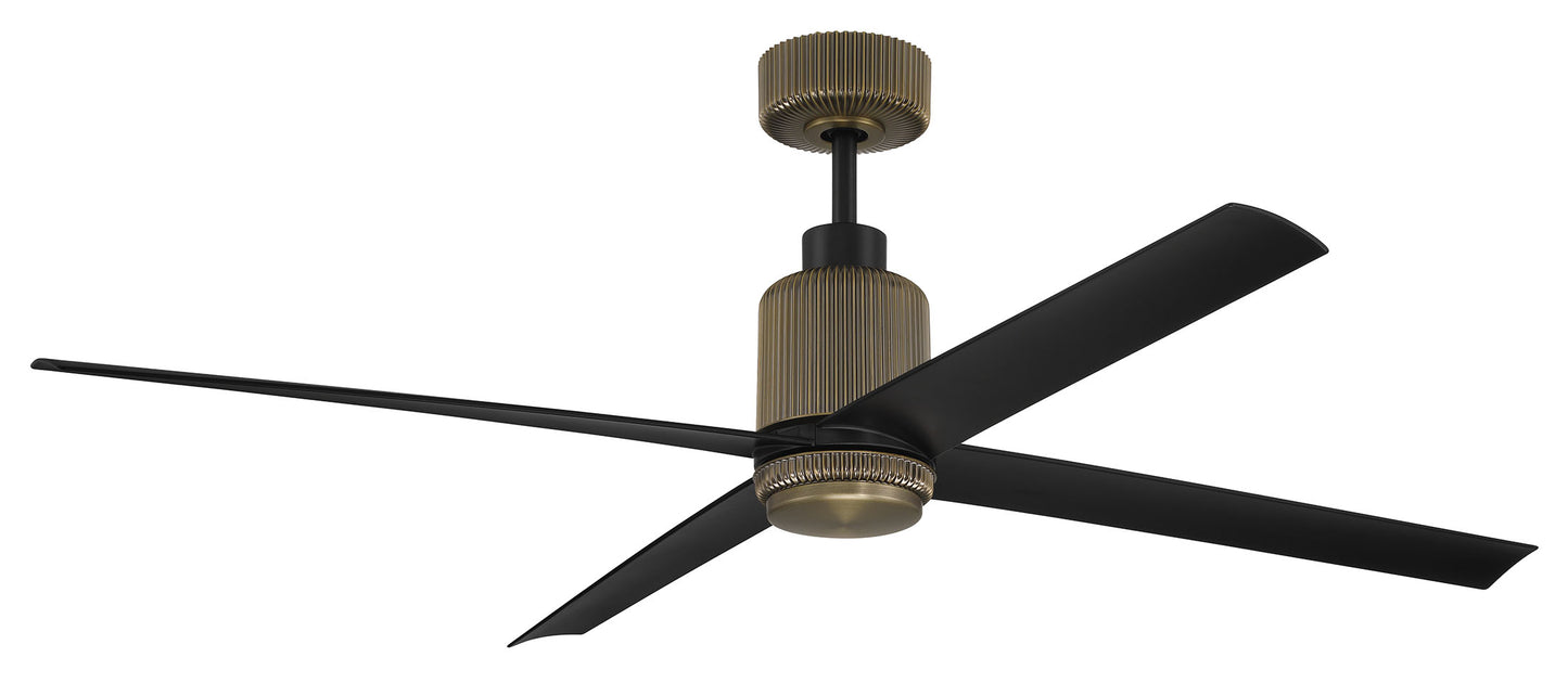 PRS52MBZ4 - Presley 52" 4 Blade Ceiling Fan with Light Kit - Modern Bronze