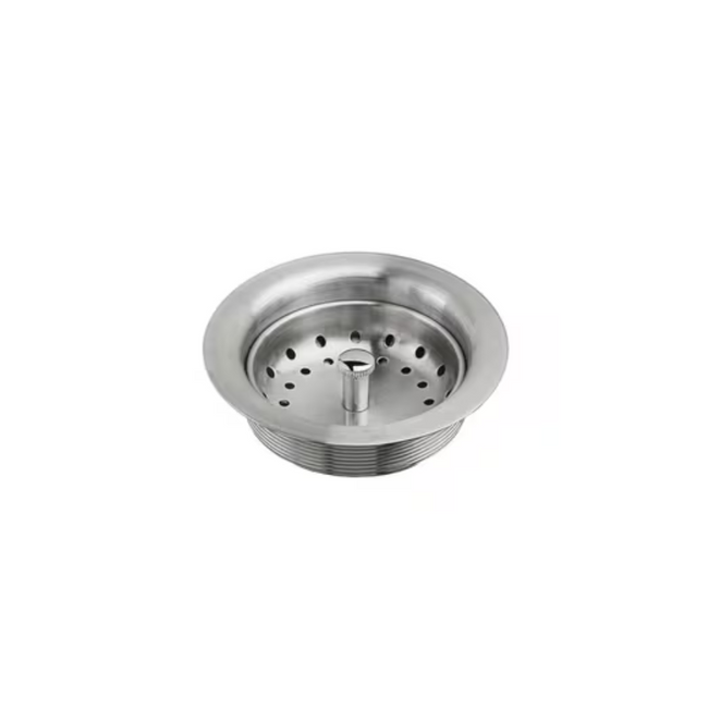 9028000.075 - Kitchen Sink Drain with Strainer - Waste Fitting - Stainless Steel