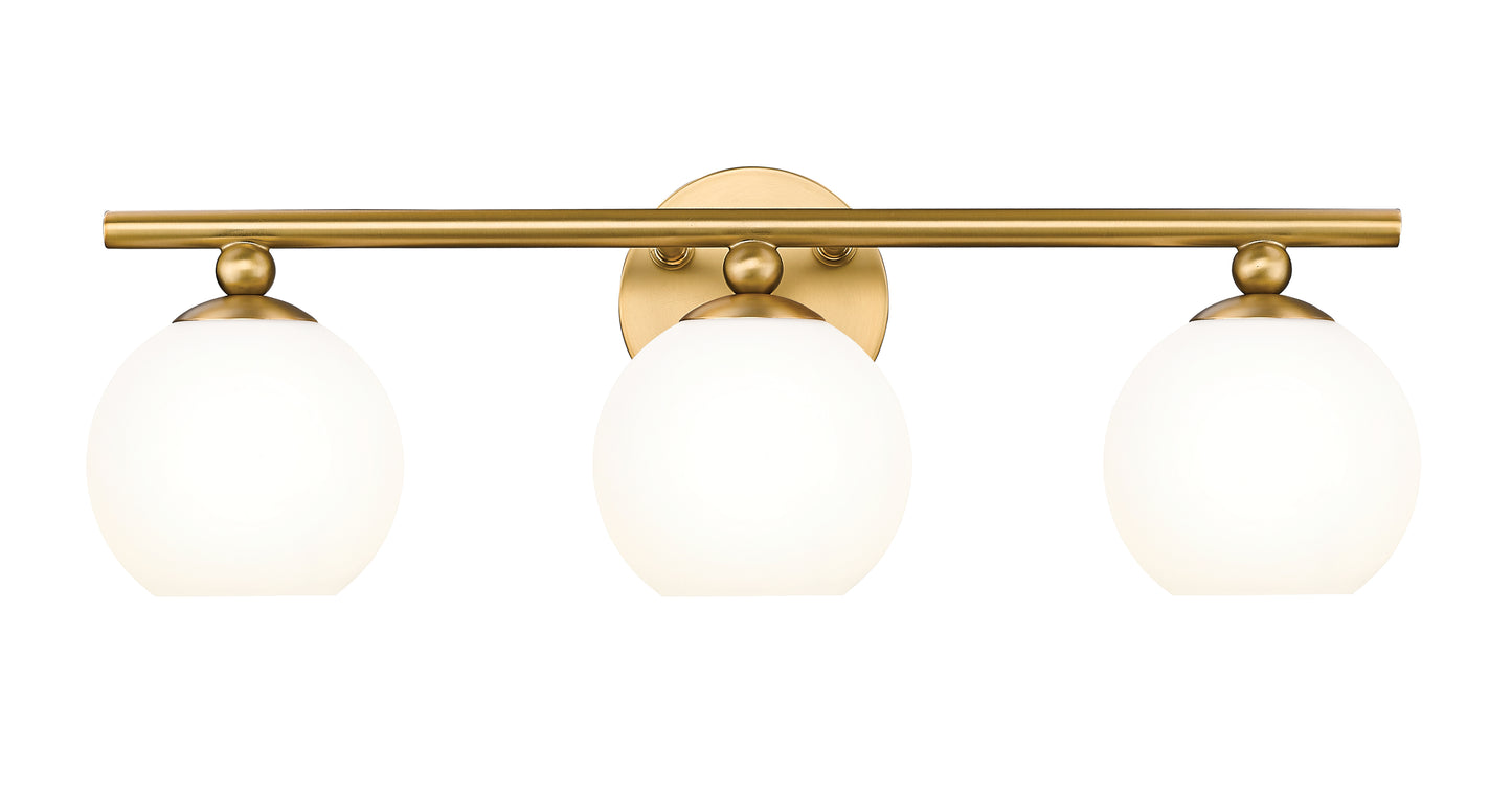 1100-3V-MGLD - Neoma 3 Light 22" Vanity - Modern Gold