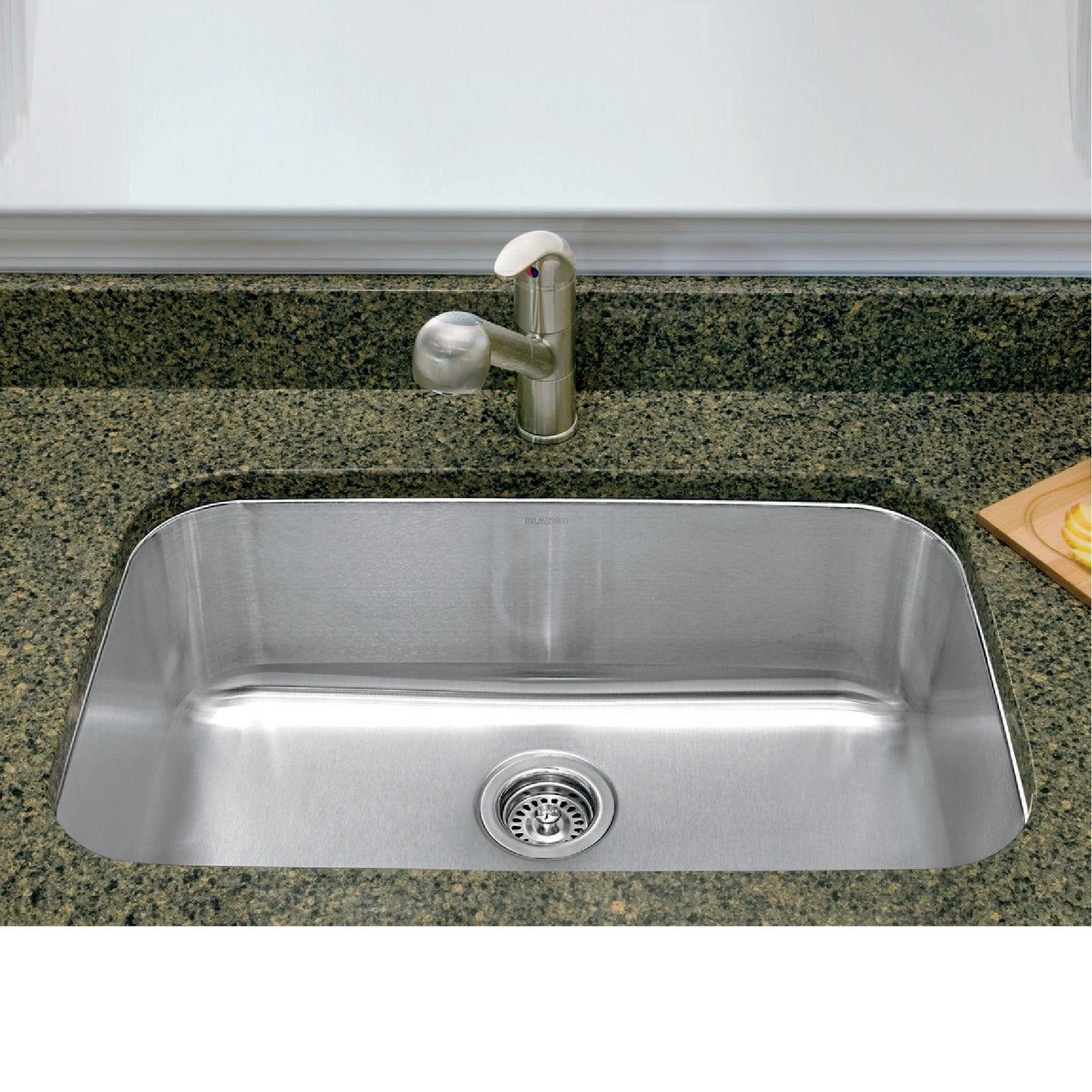 441024 - 28" Stellar Super Single Bowl Undermount Stainless Steel Kitchen Sink