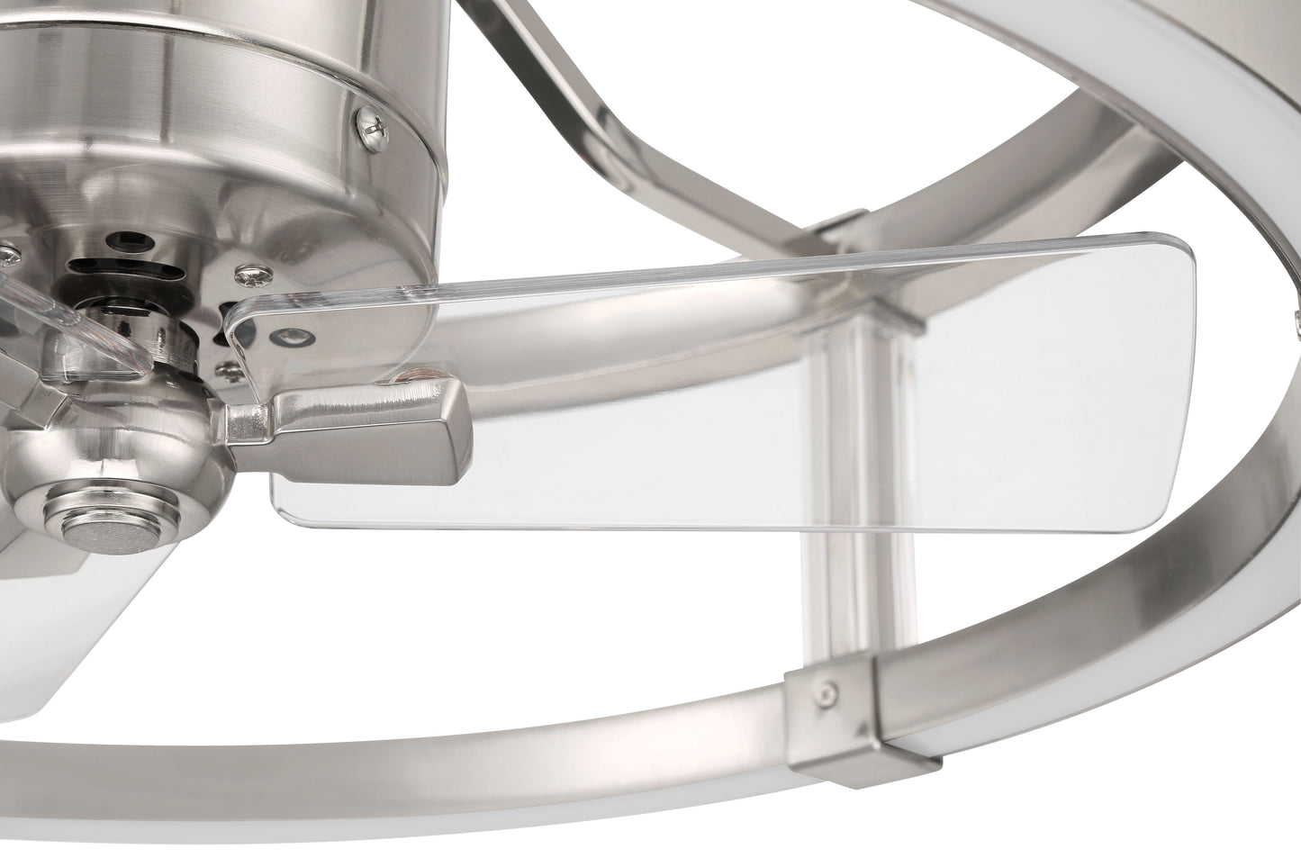 ALS24BNK3 - Alexis 18" 3 Blade Ceiling Fan with Light Kit - Brushed Nickel