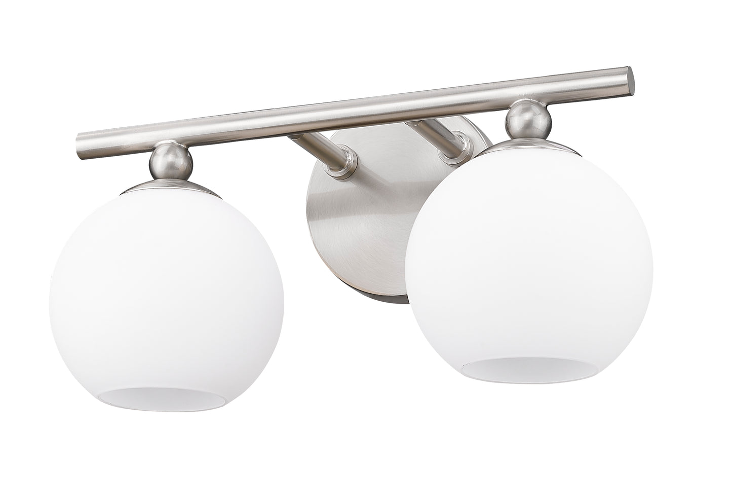 1100-2V-BN - Neoma 2 Light 14" Vanity - Brushed Nickel
