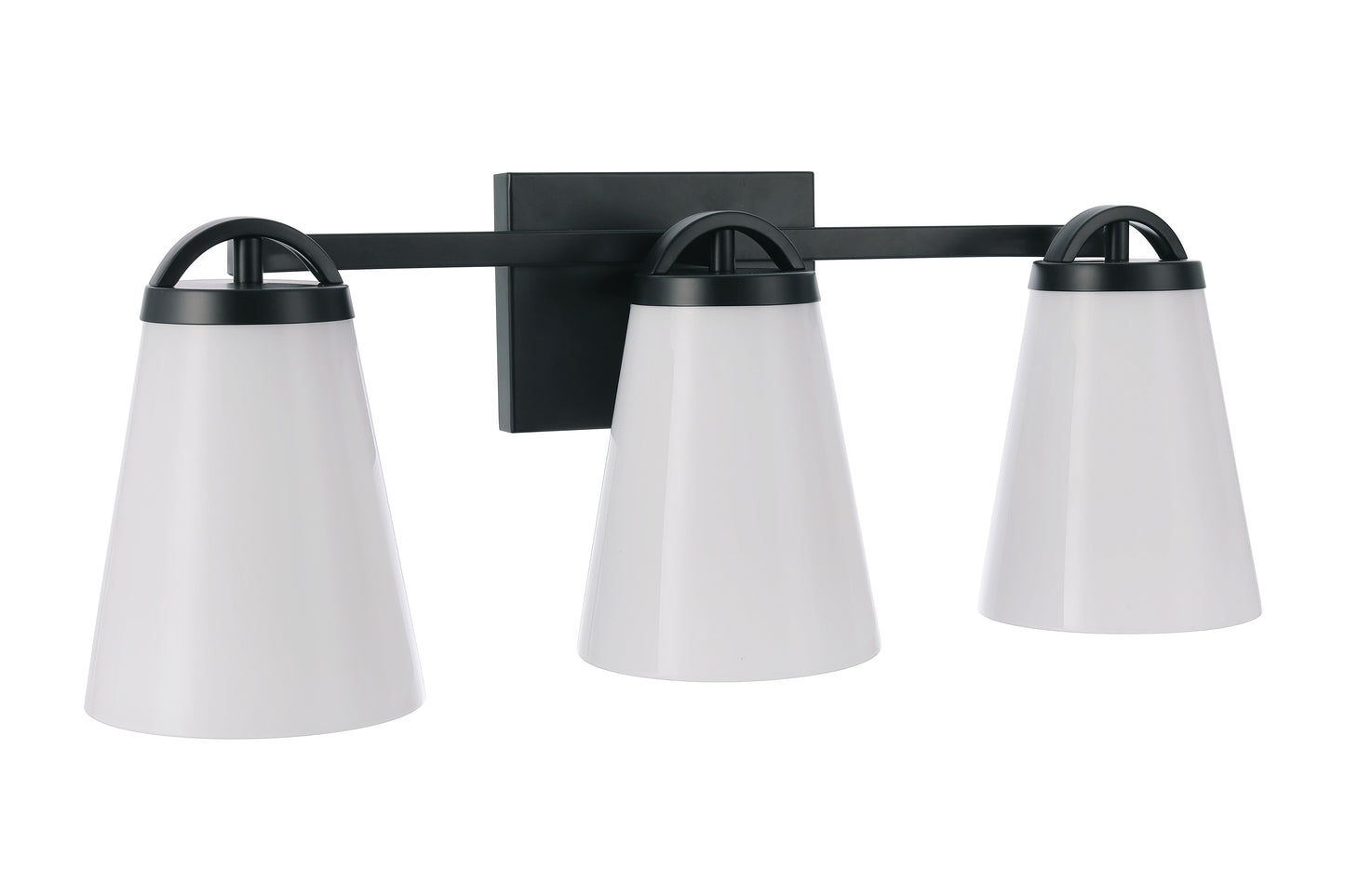 20723FB3 - Zane 3 Light 23" Wide Vanity Light - Flat Black