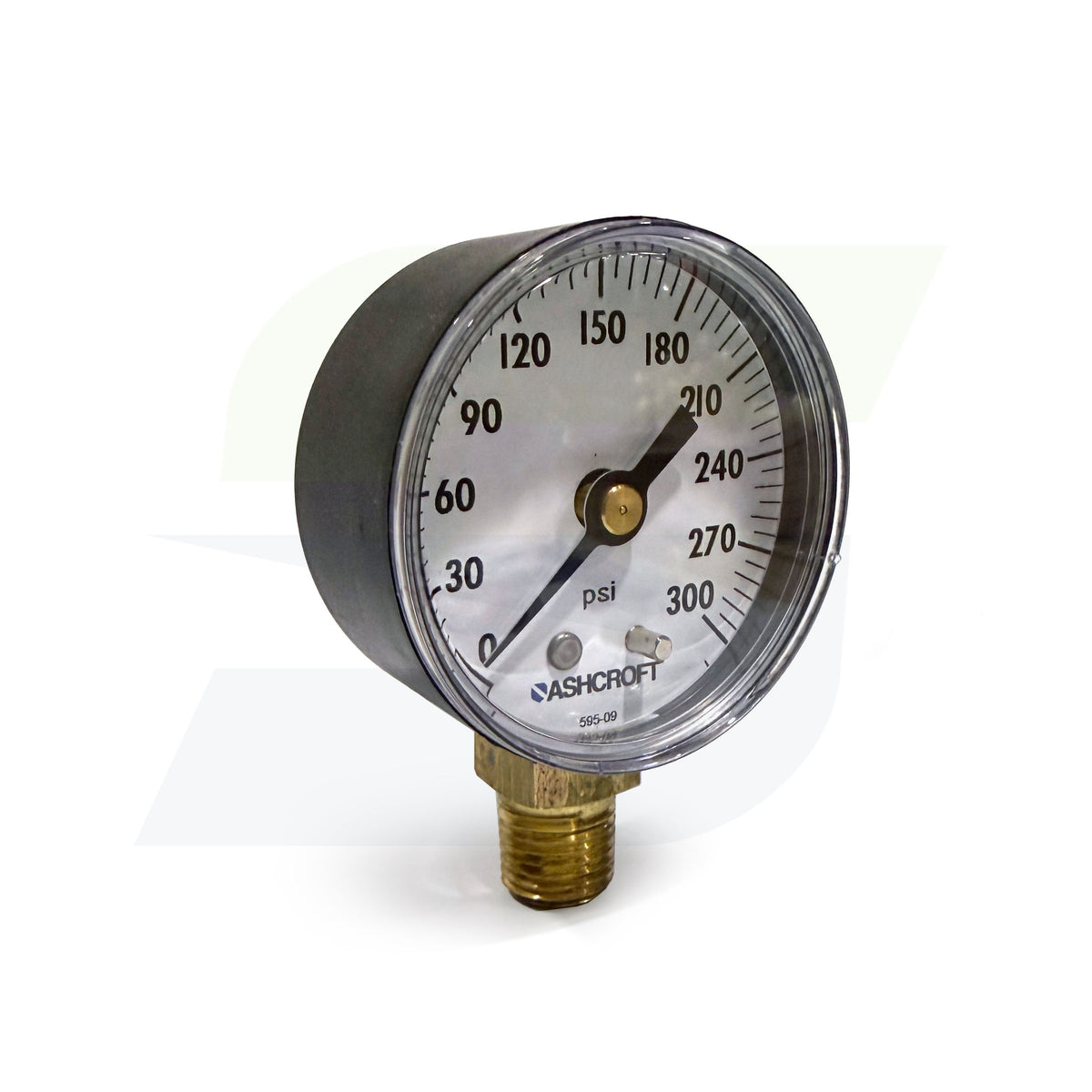 1732-A - 2" Pressure Gauge - 1/4" MPT - 300 PSI
