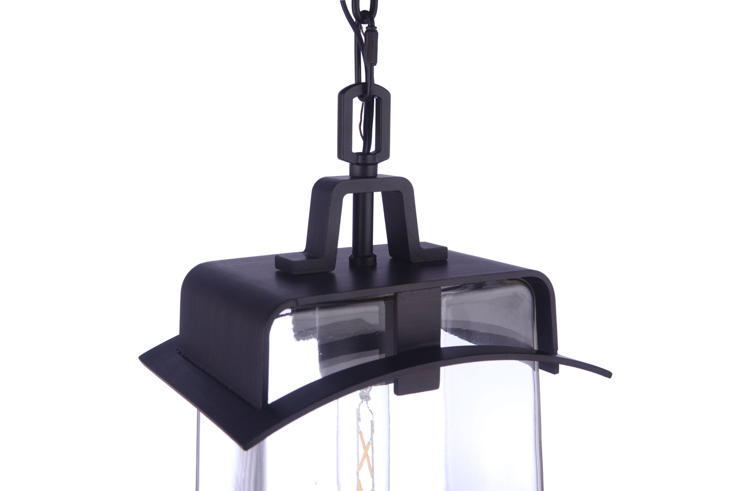 ZA6011-ABZ - Smithy 1 Light 9" Wide Outdoor Pendant - Aged Bronze Brushed