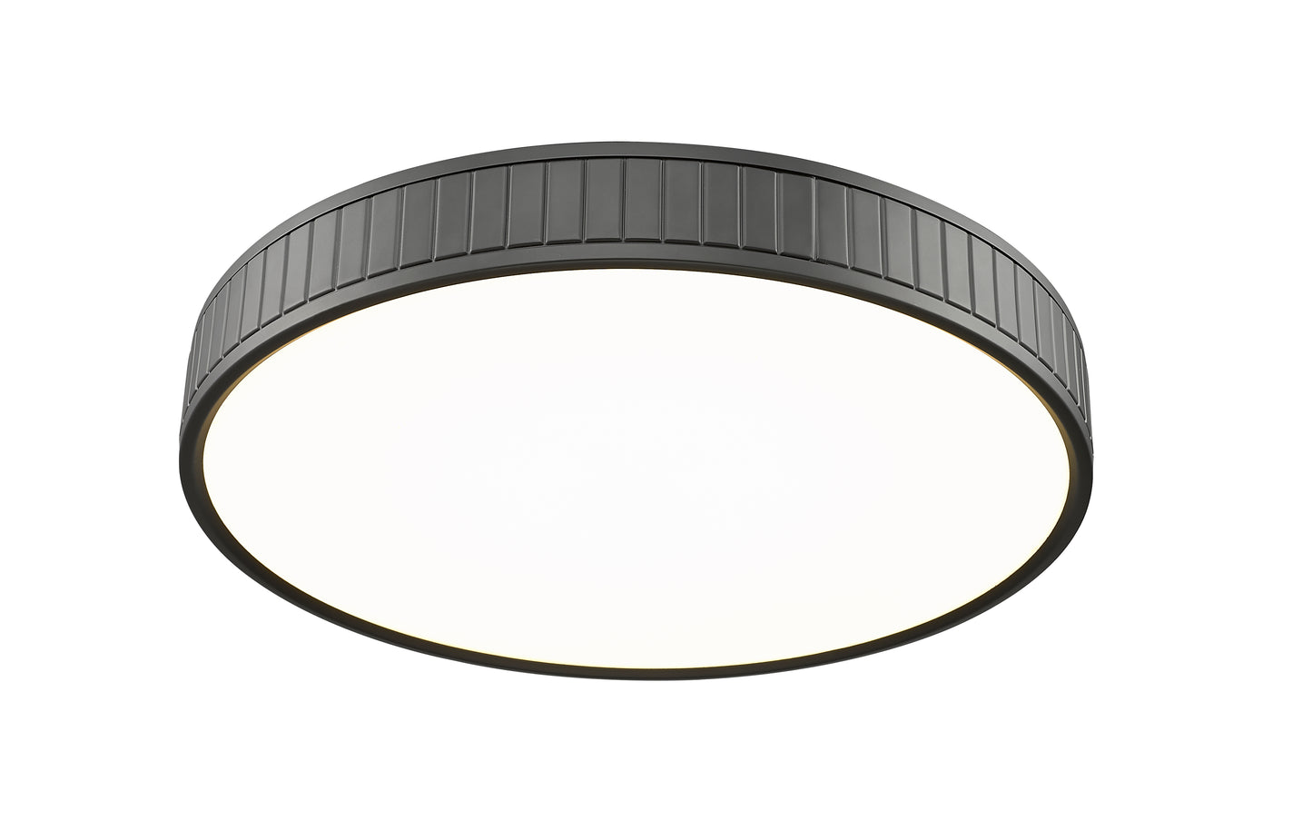 1005F20-MB-LED - Madison 1 Light Flush 20" Mount - Matte Black