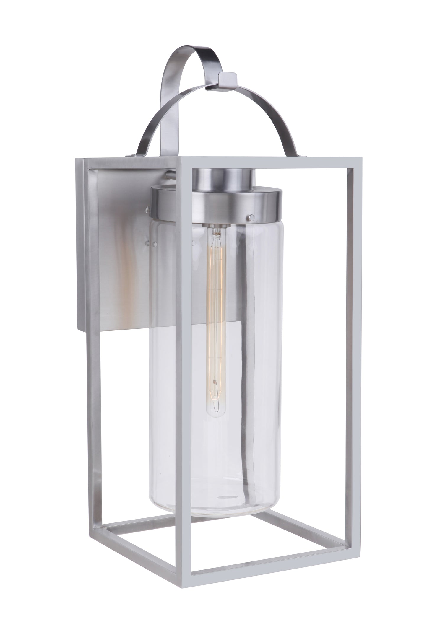 ZA4834-SA - Neo 1 Light 28" High Outdoor Wall Lantern - Satin Aluminum