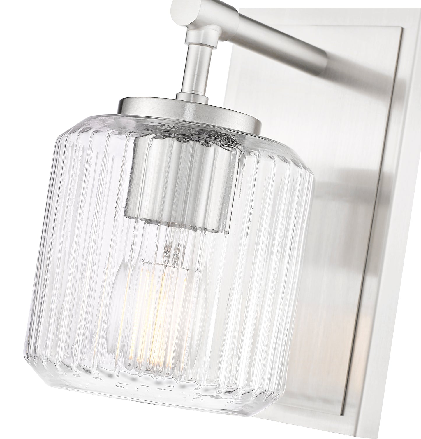 7515-1S-BN - Landon 1 Light Wall 9" Sconce - Brushed Nickel