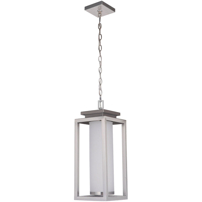 ZA1321-SS-LED - Vailridge 1 Light 9" Wide Outdoor Pendant - Stainless Steel
