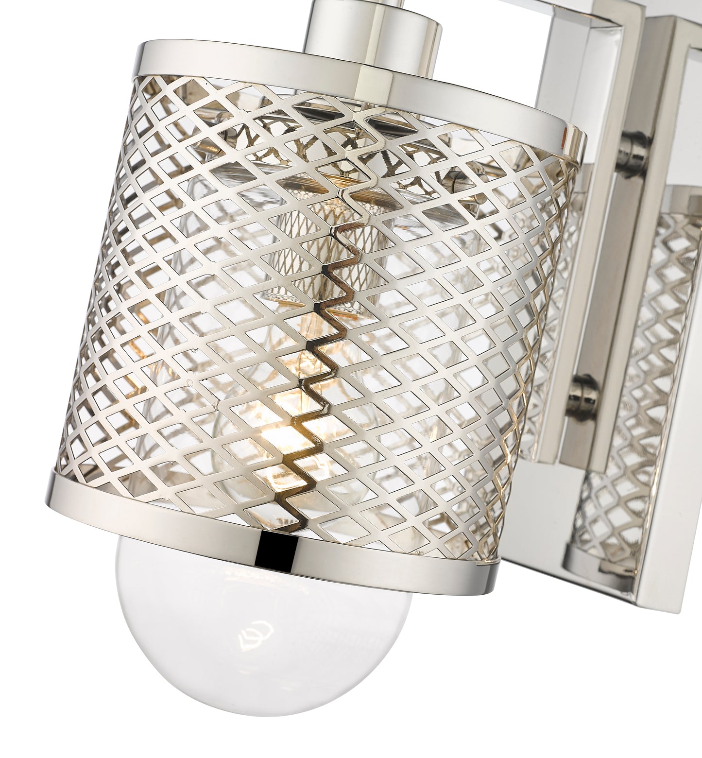 3037-1S-PN - Kipton 1 Light Wall 11" Sconce - Polished Nickel
