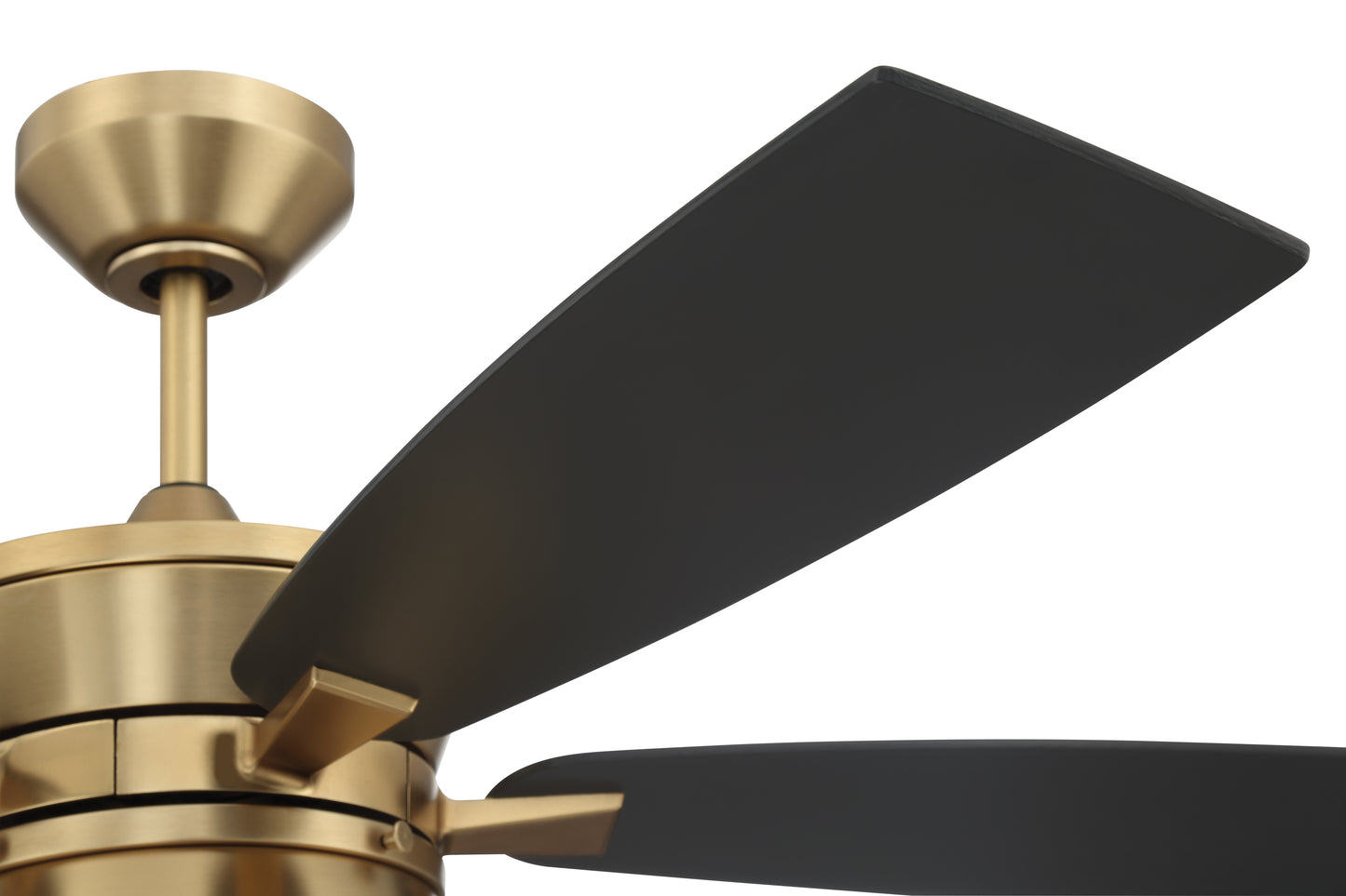 DMK52SB5-NWF - Dominick 52" Indoor Ceiling Fan with no Wifi 52" 5 Blade Ceiling Fan with Light Kit - Satin Brass