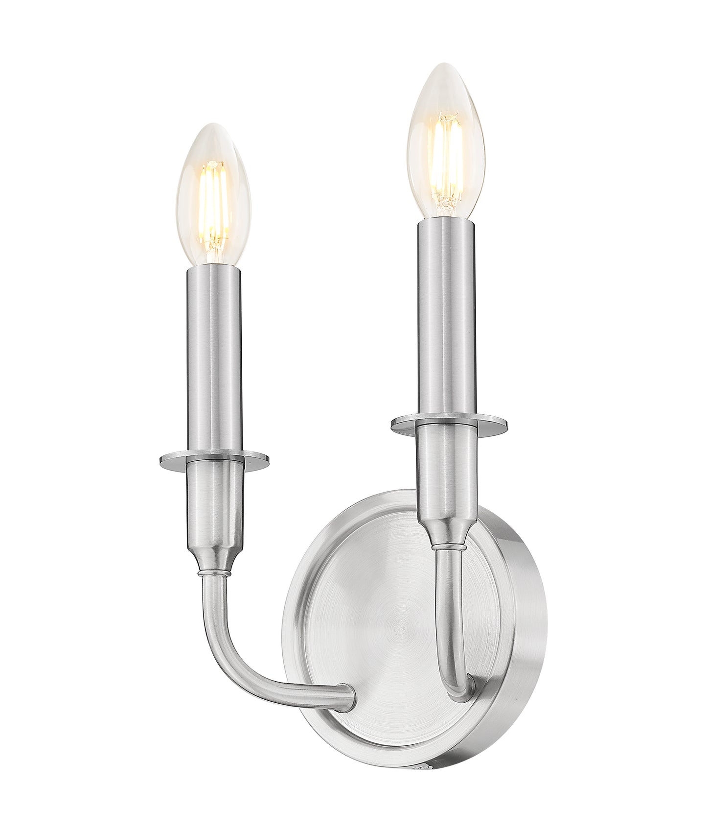 3049-2S-BN - Tova 2 Light Wall 13" Sconce - Brushed Nickel