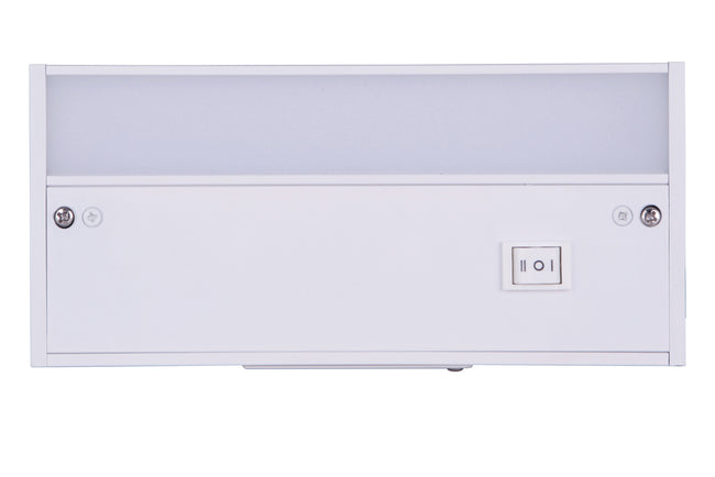 CUC1008-W-LED - Undercabinet Light Bars 1 Light 3.63" Wide Under Cabinet Light Bar - White