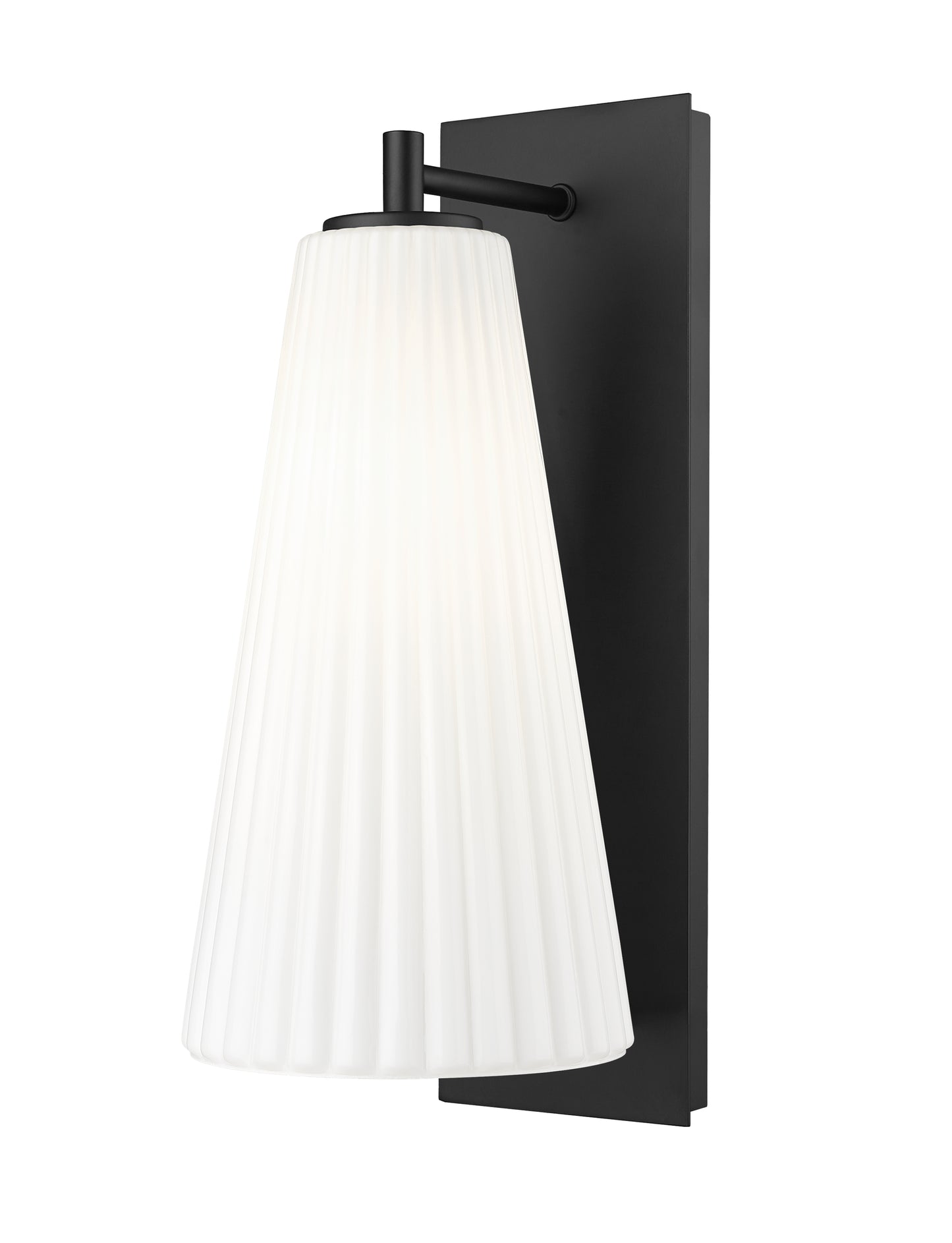 3043-1SL-MB - Farrell 1 Light Wall 16" Sconce - Matte Black