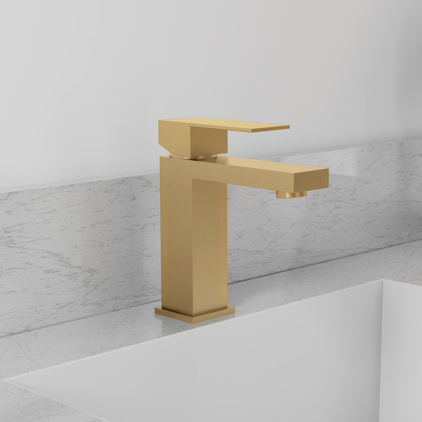 RBCN2-BF-CB - Rubicon Modern Single Handle Bath Faucet in Champagne Bronze