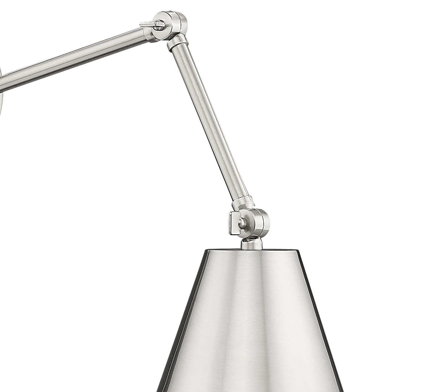 347S-BN - Regent 1 Light Wall 8" Sconce - Brushed Nickel