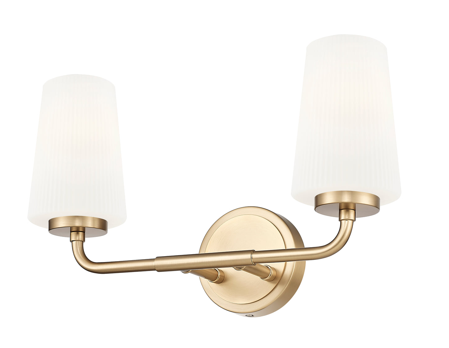 7005-2V-MGLD - Montford 2 Light 16" Vanity - Modern Gold