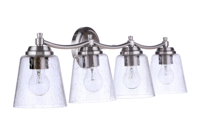 50204-BNK - Tyler 4 Light 31" Wide Vanity Light - Brushed Nickel