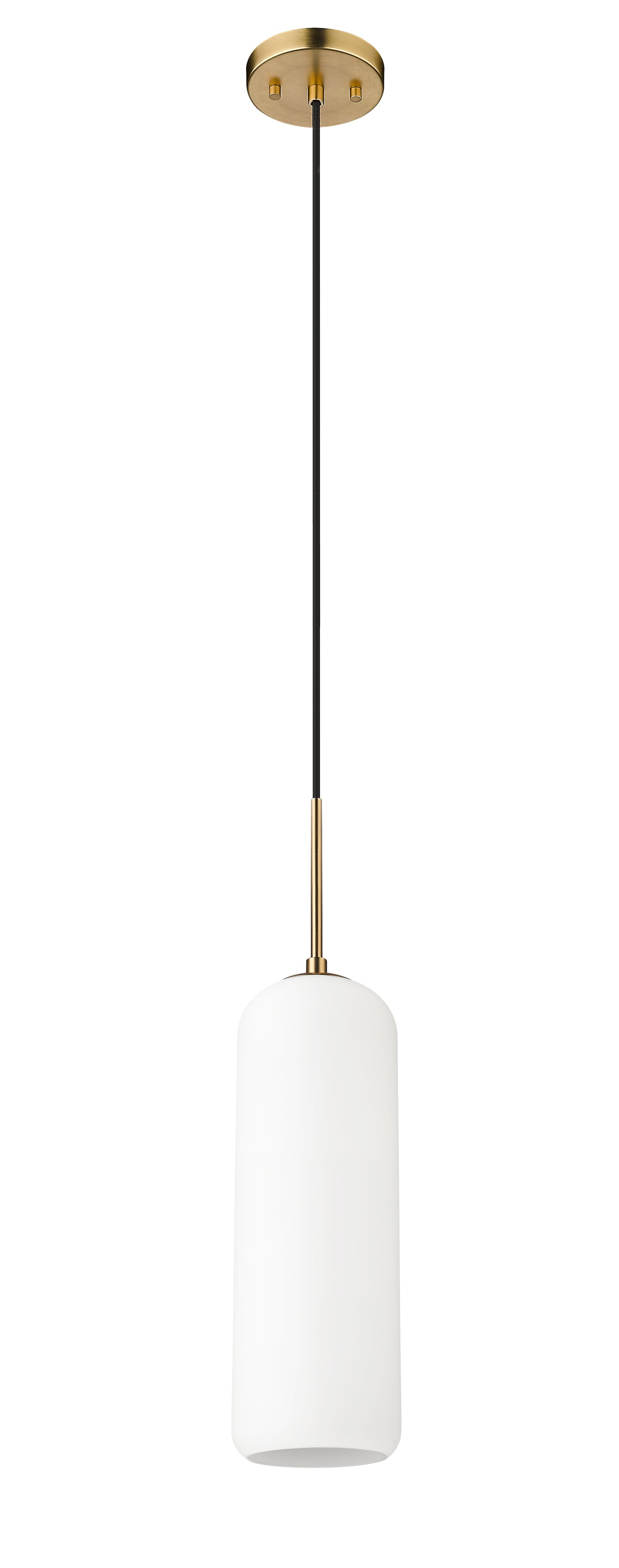 732P22-HBR - Monty 1 Light 5" Pendant - Heritage Brass
