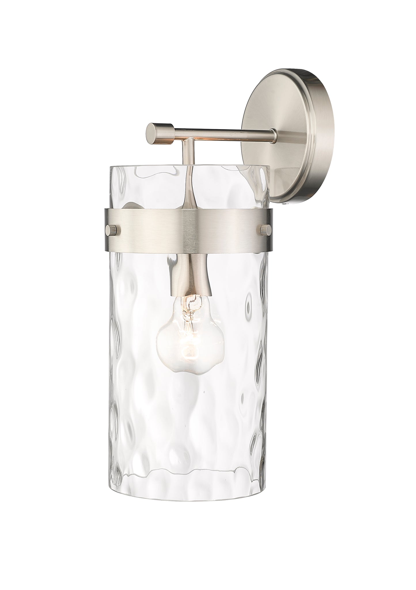 3035-1SL-BN - Fontaine 1 Light Wall 16" Sconce - Brushed Nickel