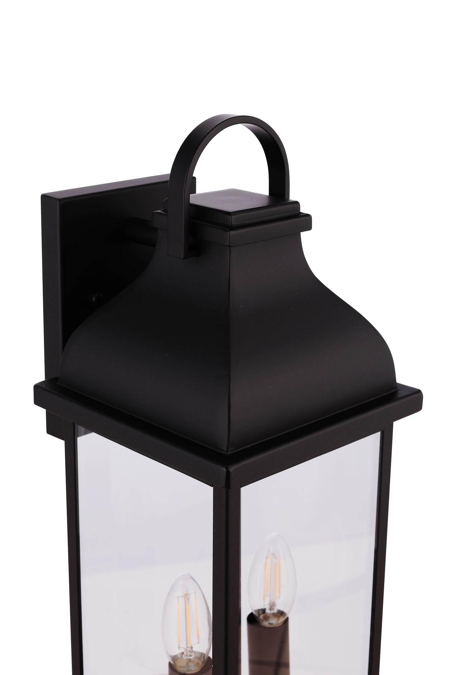 ZA7214-MN - Bent Tree 2 Light 19" High Outdoor Wall Lantern - Midnight