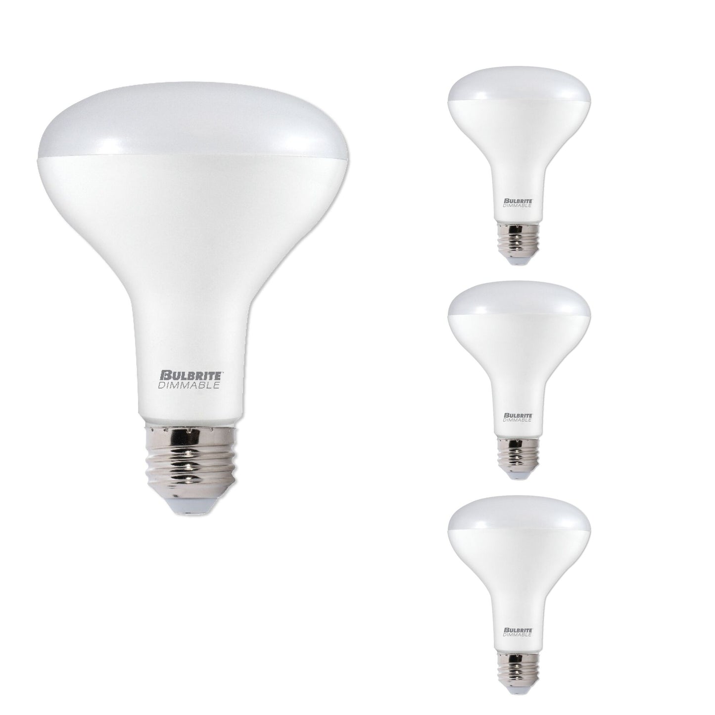 772859 - Dimmable Frost BR30 LED Light Bulb - 11 Watt - 3000K - 4 Pack