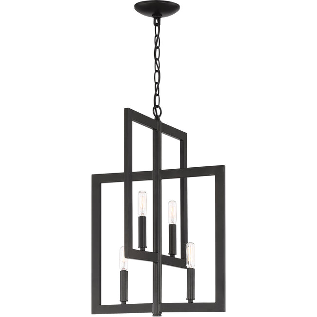 44934-ESP - Portrait 4 Light 16" Wide Foyer Light - Espresso