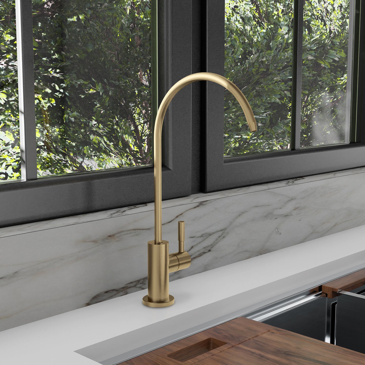 RBCN1-FBV-CB - Rubicon Single Handle Drink Faucet in Matte Black