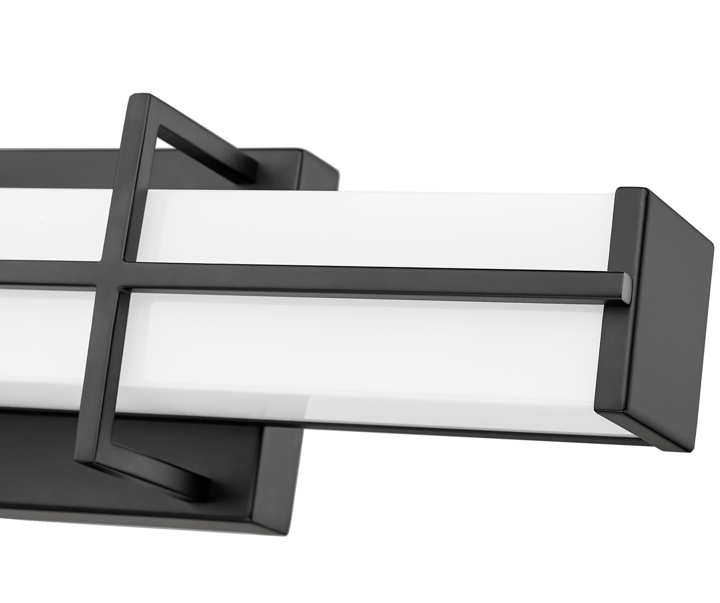 1011-18W-MB-LED - Harrison 1 Light 18" Vanity - Matte Black