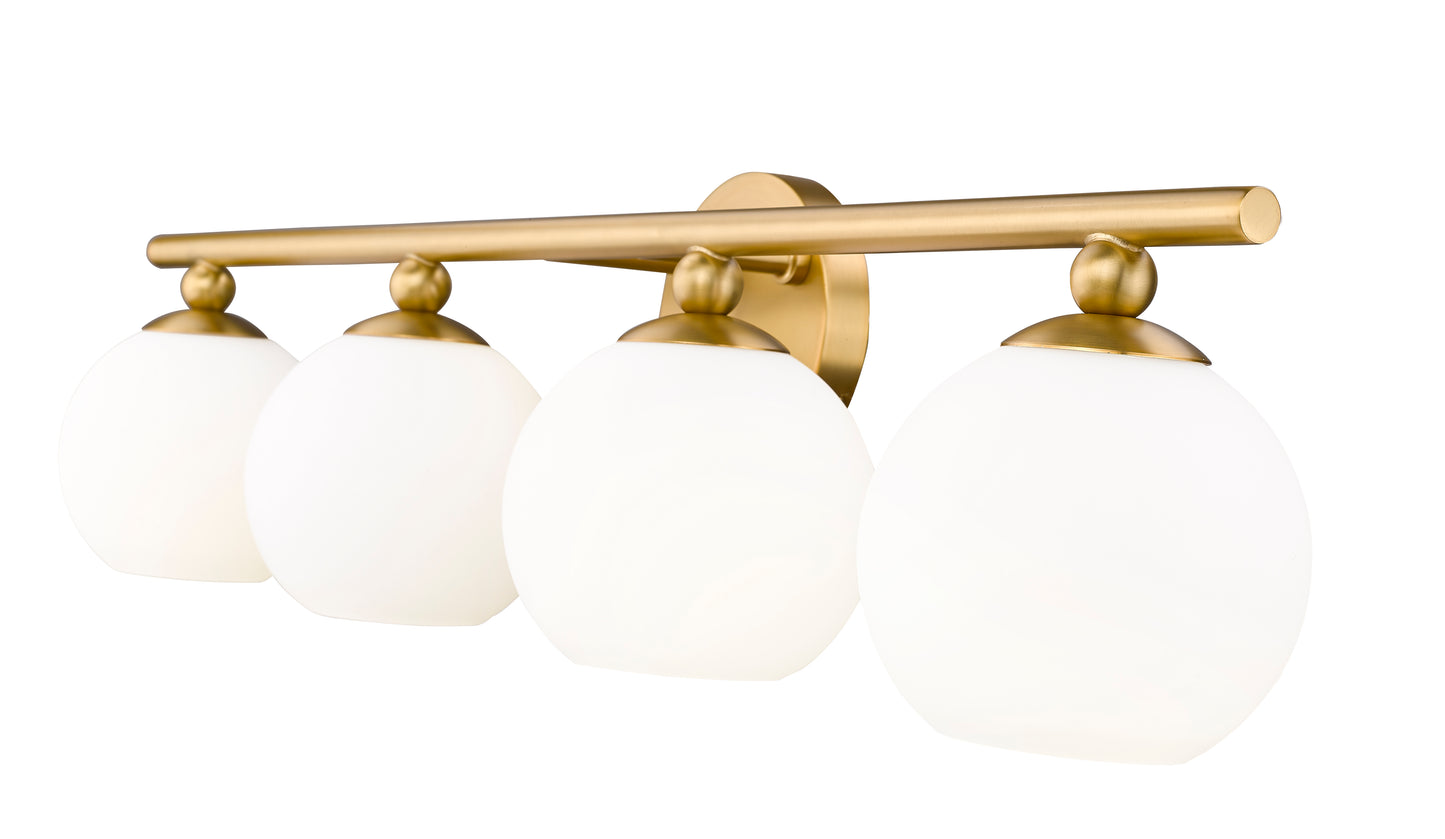 1100-4V-MGLD - Neoma 4 Light 30" Vanity - Modern Gold