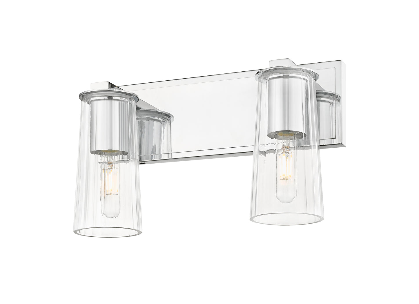 826-2V-CH - Titus 2 Light 16" Vanity - Chrome