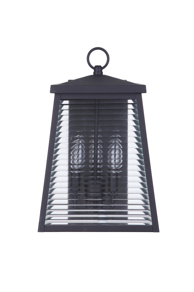 ZA4114-MN - Armstrong 3 Light 13.25" High Outdoor Wall Lantern - Midnight