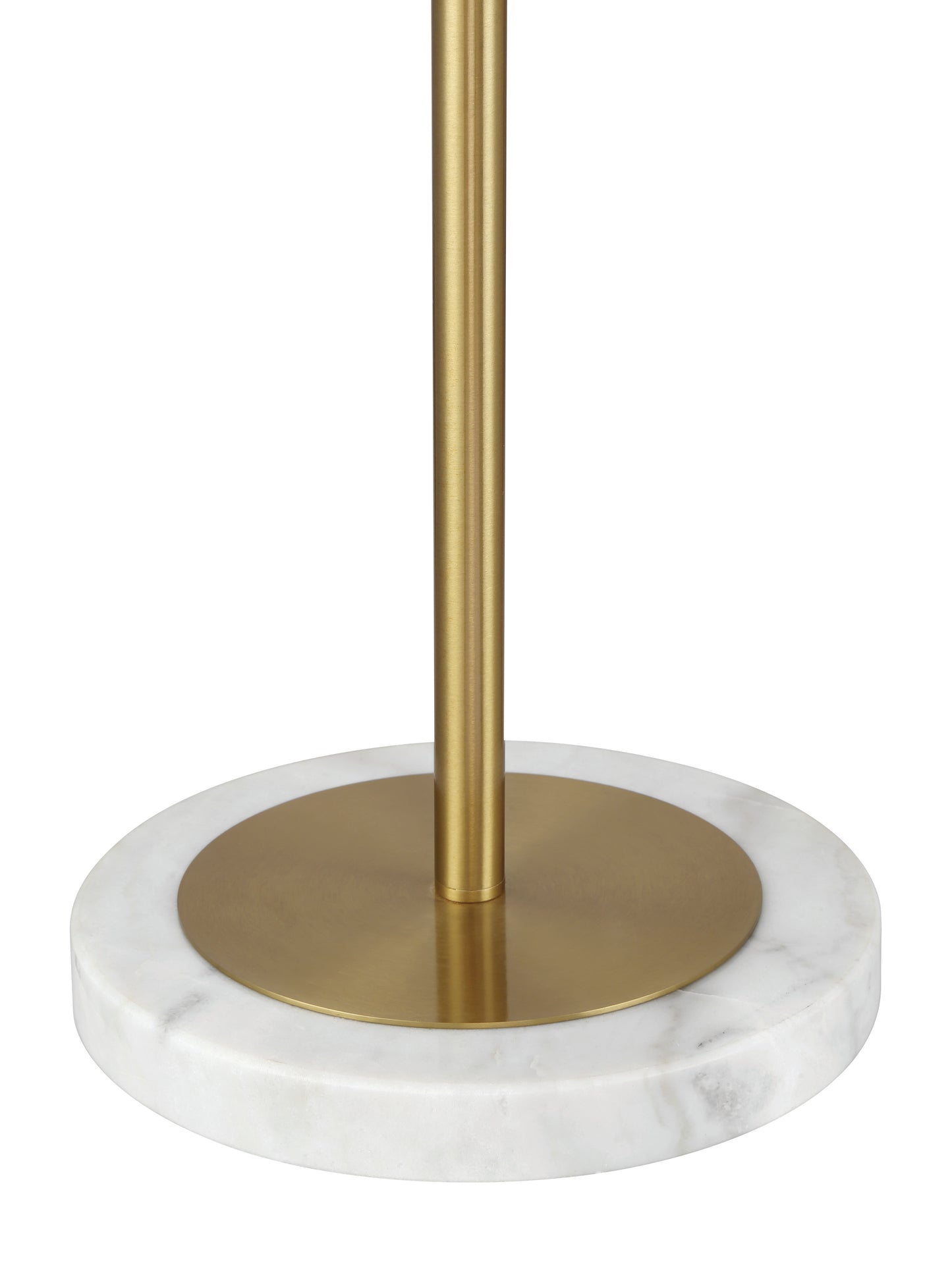 87006SB-F - Girard 1 Light 72" High Floor Lamp - Satin Brass
