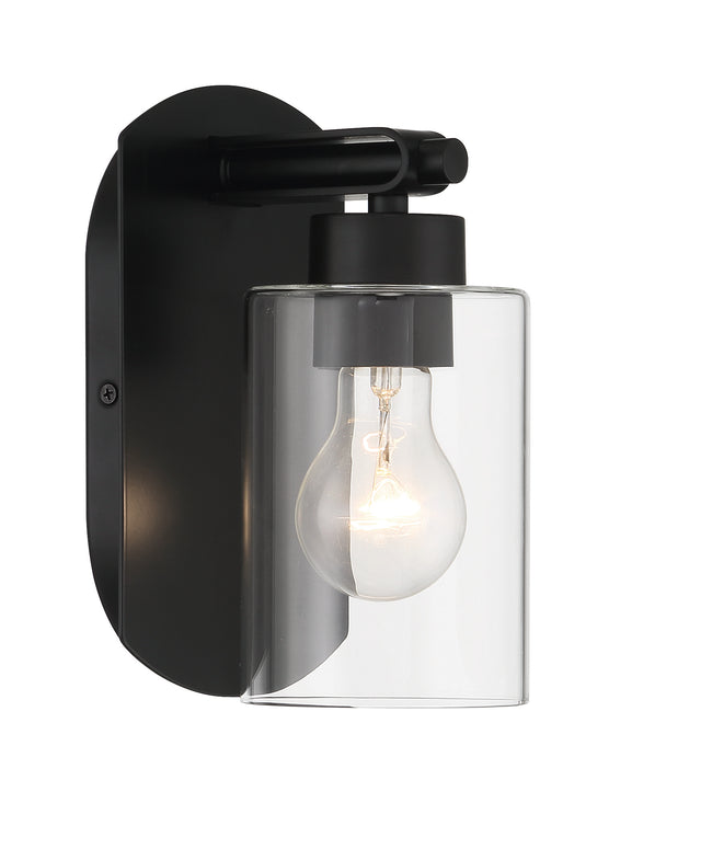 17605SB1 - Hendrix 1 Light 8.5" High Wall Sconce - Satin Brass