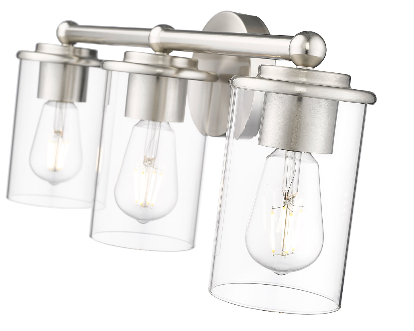 742-3V-BN - Thayer 3 Light 22" Vanity - Brushed Nickel