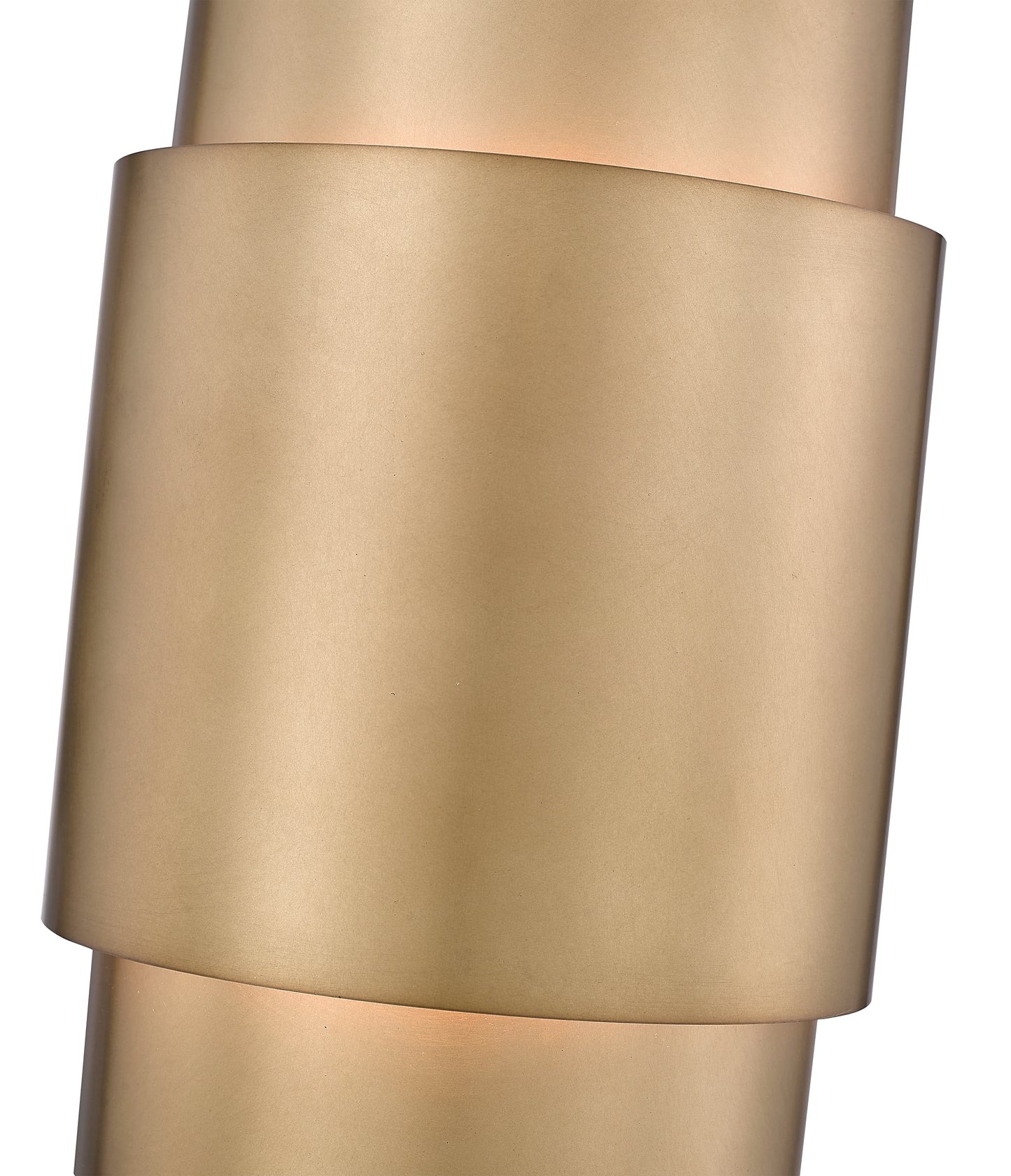739S-RB - Harlech 2 Light Wall 13" Sconce - Rubbed Brass